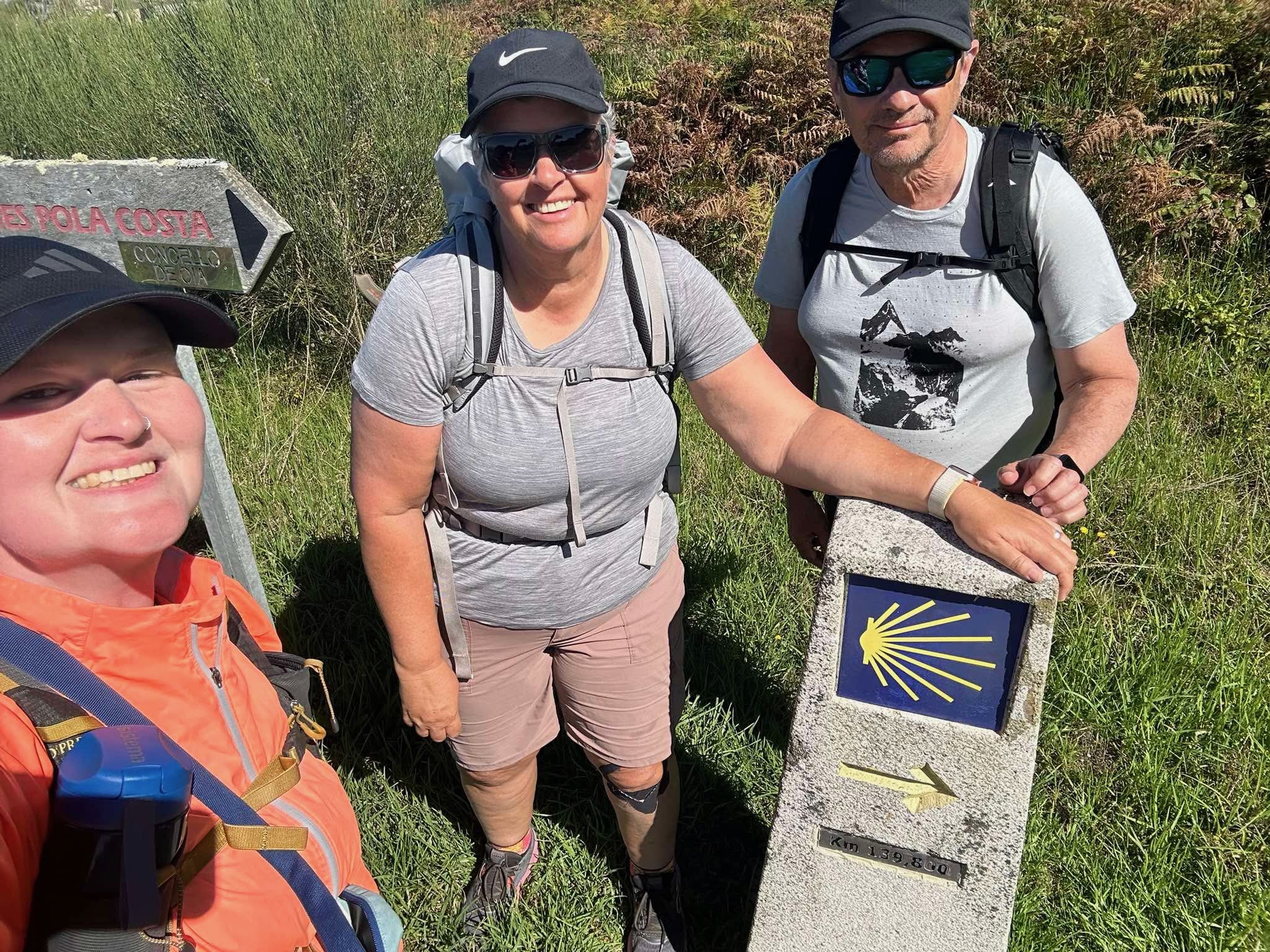 Camino day 8 – hills, fire and a cute&nbsp;hotel